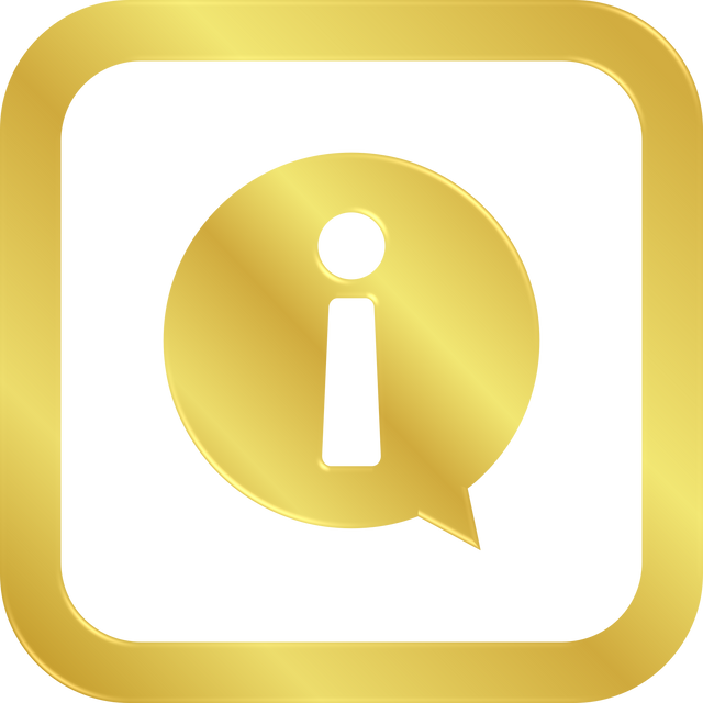 Gold Information Icon