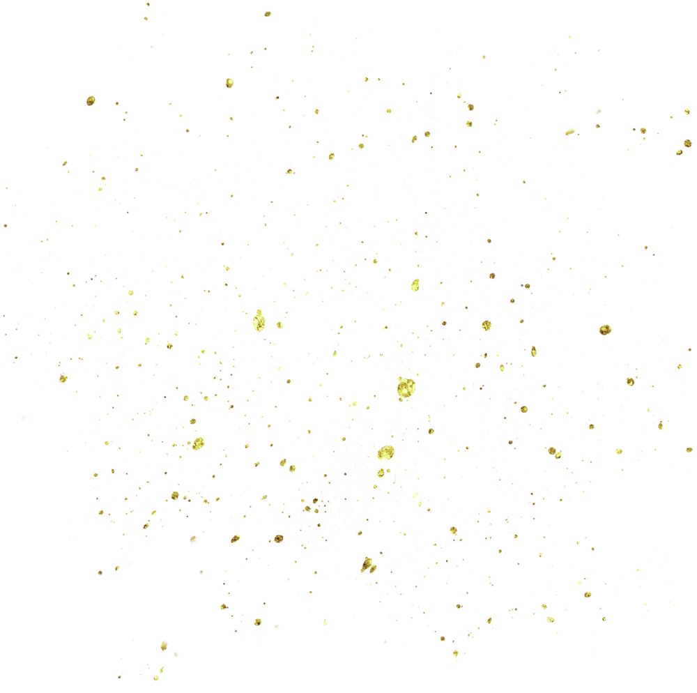 Golden Glitter Drops
