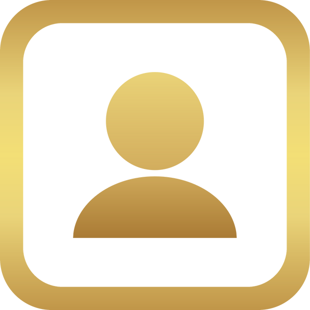 Golden User Icon