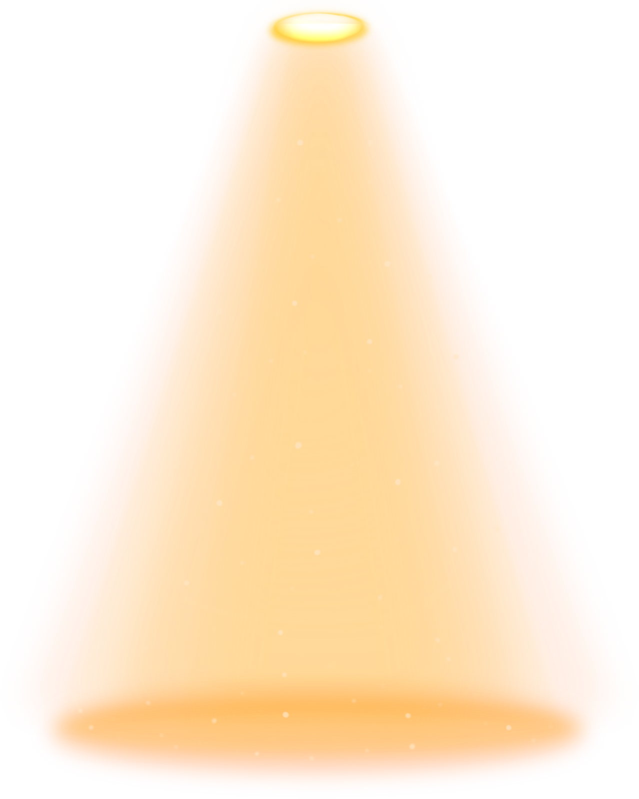 Gold spotlight